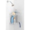 Mainstays Corner Shower Caddy, Frosted. $9.71 ERV