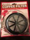 Mesh Washable & Reusable Coffee Filter Basket Style Save Money. $5.74 ERV