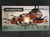 Tramontina 13 Pc EveryDay Red Nonstick Cookware Set. $56.17 ERV