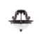 Hampton Bay Bercello Estates 15 in. 2-Light Volterra Bronze Semi-Flushmount. $77.03 ERV