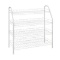 ClosetMaid 28 in. H x 26 in W x 12 in. D 4-Shelf Ventilated Wire Shoe Rack in White. $27.60 ERV