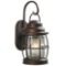 Hampton Bay Harbor 1-Light Copper Outdoor Medium Wall Lantern. $80.47 ERV