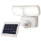 Defiant 180 Degree White Solar Motion Activated LED Twin Head Flood Light. $183.93 ERV