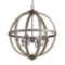 Progress Lighting Keowee Collection 6-Light Artisan Iron Chandelier. $286.35 ERV