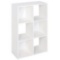 ClosetMaid 24 in. W x 36 in. H White Stackable 6-Cube Organizer. $49.44 ERV