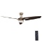 Home Decorators Collection Iron Crest LED DC Motor Indoor Brushed Nickel Ceiling Fan. $263.35 ERV