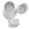 Lithonia Lighting 180Ã‚Â° White Motion-Sensing LED Outdoor Security Flood Light. $124.19 ERV