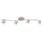 EGLO Jumilla LED 4-Light Matte Nickel Track Lighting Kit. $137.97 ERV