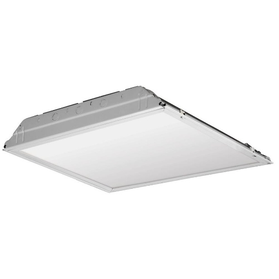 2 ft. x 2 ft. White LED Lay-In Troffer with Smooth White Lens. $86.22 ERV