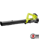 Ryobi ONE+ 90 MPH 200 CFM 18-Volt Lithium-Ion Cordless Leaf Blower $91.97 ERV