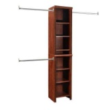 ClosetMaid Impressions 16 in. W. Dark Cherry Narrow Closet Kit. $135.70 ERV