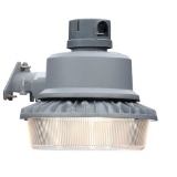 Lithonia Lighting Gray Outdoor Integrated LED 4000K Area Light with Photocell. $114.97 ERV