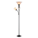 Hampton Bay Highgate 71.5 in. Oil Rubbed Bronze Mercury Glass Font Floor Lamp. $26.89 ERV