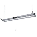 Commercial Electric 4 ft. Linkable 64-Watt Equivalent Brushed Nickel Integrated LED. $45.97 ERV