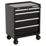 Husky 27 in. W 4-Drawer Tool Cabinet in Black. $136.85 ERV