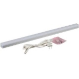 Commercial Electric Satin 24 in. LED Silver Under Cabinet Light. $88.52 ERV