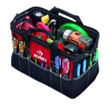 Husky 15 in. Tool Bag; Johnson Level and Tool 48-Inch GloOrange Cast Level - 3 Vial. $35.75 ERV