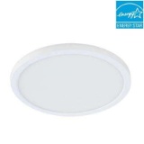 Commercial Electric 12-Watt Dimmable White Integrated LED Round Flat Panel Ceiling. $22.97 ERV