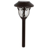 Trendscape Solar Bronze Outdoor Integrated LED Glass and Metal Landscape Pathway Light. $20.70 ERV