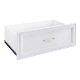 ClosetMaid Selectives 23.5 in. x 10 in. Decorative Drawer in White. $51.73 ERV