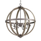 Progress Lighting Keowee Collection 6-Light Artisan Iron Chandelier. $286.35 ERV