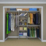 ClosetMaid Selectives 83 in. H x 120 in. W x 14.5 in. D Basic Closet System in White. $251.85 ERV