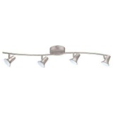 EGLO Jumilla LED 4-Light Matte Nickel Track Lighting Kit. $137.97 ERV