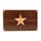 Hampton Bay Wireless or Wired Door Bell, Medium Oak Wood w/ Texas Star Medallion. $57.47 Est. MSRP