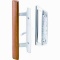 Prime-Line Patio Door Handle Set w/ Wooden Handle. $26.19 Est. MSRP
