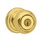 Kwikset Juno Entry Knob Ã‚Â® in Polished Brass. $26.30 Est. MSRP