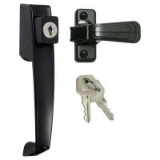Ideal Security Inc. VP Push Button Handle Set w/ Key lock (Black). $21.84 Est. MSRP