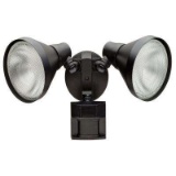 Defiant 180 Degree Black Motion-Sensing Outdoor Security Light. $40.22 Est. MSRP