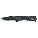 SOG Trident Black TiNi Folding Knife Partially Serrated. $43.87 Est. MSRP