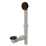 Everbilt Trip Lever 1-1/2 in. White Poly Pipe Bath Waste and Overflow Drain. $36.17 ERV
