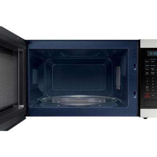 Samsung 1.9 cu. ft. Countertop Microwave in Stainless Steel with Ceramic Enamel Interior. $228 ERV