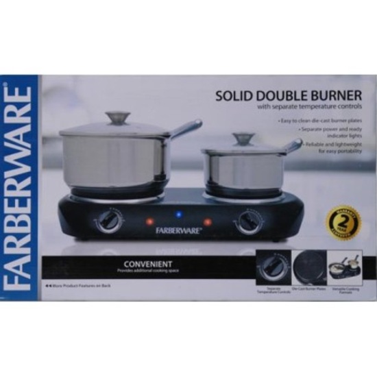 Farberware Double Burner. $34.41 ERV