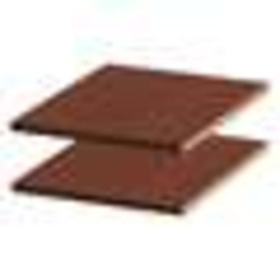 Modifi 13-5/8 in. W x 0.75 in. H x 14-3/8 in. D Melamine Adjustable Shelf in Mocha. $21.83 ERV