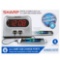 Sharp Digital Alarm Clock with 2x 2 Amp USB Charge Ports. $18.26 ERV