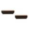 Home Decorators Collection 2-Shelf 8 in. L x 4 in. W Profile Espresso Ledge. $38.59 ERV