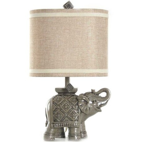 Better Homes and Gardens Elephant Table Lamp, Gray. $39.81 ERV