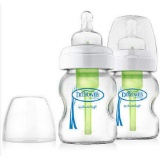 Dr. Brown's Natural Flow Wide-Neck Baby Bottle - 5oz, 2ct. $18.39 ERV