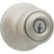 Kwikset  Door Knob; Double Cylinder Satin Nickel Finish Deadbolt Lock - Fits All Doors. $49.24 ERV