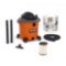 Ridged 16 Gal Wet Dry Shop Vac 5 Hp Heavy Duty Mobile Compact Accessories. $171.34 ERV