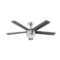 Home Decorators Collection Merwry 52 in. Integrated LED Indoor Brushed Nickel Ceiling Fan . $142 ERV