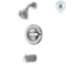 Delta Classic Single-Handle 5-Spray Tub and Shower Faucet in Chrome (Valve Included). $111.55 ERV