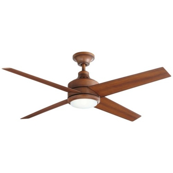 Home Decorators Collection Mercer 52 in. LED Indoor Distressed Koa Ceiling Fan. $182.85 ERV
