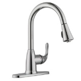 Glacier Bay Market Single-Handle Pull-Down Sprayer Kitchen Faucet and other valves. $136.68 ERV