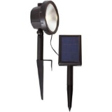 Hampton Bay Solar Black Outdoor Integrated LED 3000K 75-Lumens Wall Wash Landscape Light. $57.47 ERV