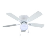 Kennesaw 42 in. LED Indoor White Ceiling Fan with Light Kit. $45.97 ERV