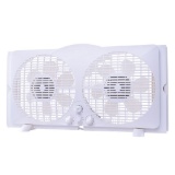 65-Watt 9 in. White Reversible Twin Window Fan. $37.90 ERV